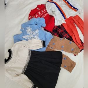 Janie and Jack winter girl bundle 2t